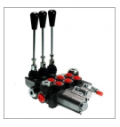 3-section hydraulic distributor, two floating sections